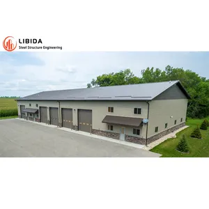 For Sale Prefab Building Steel Structure Quick Install Factory Workshop Industrial Warehouse Prefabricated Buildings Warehouses