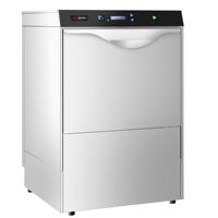 Lavavajillas Industrial de Doble Pared GGM Gastro, Digital, 3.9 KW, Acero Inoxidable 304, 150 Platos/Hora, 200L/Ciclo, con Detergente