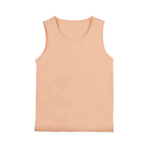 Camiseta sin Mangas Básica para Hombre, Algodón Suave, Corte Regular, Ropa Interior Informal para Uso Diario, para Compradores Mayoristas de Fabricación - Product Image 1