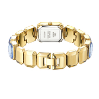 Modische G&D 2215 Damenuhr Hochwertige Luxus-Quarzuhr für Frauen Vakuumbeschichtung Casual Business Damen-Armbanduhr