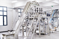 Machine d'emballage industrielle automatique de sac multifonction Wolfberry Raisins Noix Dates