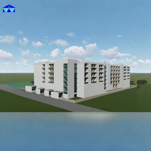 Edificio de Apartamentos de Estructura de Acero Prefabricada de Espacio Abierto para Comunidad Residencial en Togo - Product Image 2