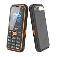 Téléphones mobiles GSM 2,8 pouces 12000 mAh Double carte SIM en veille Téléphone robuste à clavier 2G Téléphone à fonctions avec fonction de banque d'alimentation
