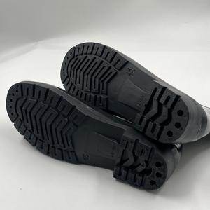 Botas de lluvia sanitarias antideslizantes de PVC de altura corta negras, <span class=keywords><strong>calzado</strong></span> impermeable, botas de seguridad - Product Image 6
