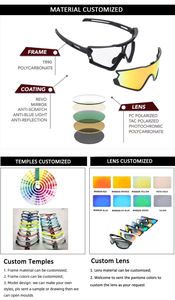 Occhiali da Ciclismo Magnetici Polarizzati con Brevetto Proprio, Anti-UV, in TR90, Occhiali Sportivi per Bicicletta e Mountain Bike, per Uomini e Donne - Product Image 5