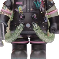 Vente en gros de figurines d'art tendance POPMART MEGA SPACE MOLLY 1000% en collaboration avec Rick and Morty, grande poupée en vinyle, figurine de collection