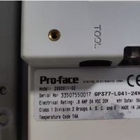 Yeni Ekran CTP PTR 8300 Ekran Pro-face Yazılımıyla Birlikte 2880011-02 Yedek Model 3280036-03 GP2301-LG41-24V
