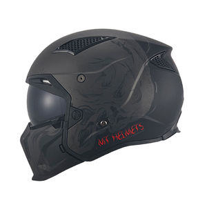 Casco Integral Anti-Ruido MTHELMETS de ABS con Liberación Rápida, Homologado por DOT/ECE/CCC, para Motocross y Todoterreno, Nuevo - Product Image 2