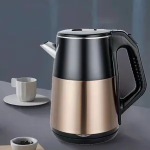 BOMA Home use 2.3L PB+ SS electric plastic kettle double layer water kettle 220V 1500W two color available good quality