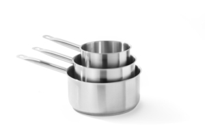 Juego de Utensilios de Cocina Antiadherentes de Acero Inoxidable con Fondo Clad e Inducción, Certificados por la NSF, para Restaurantes - Product Image 3