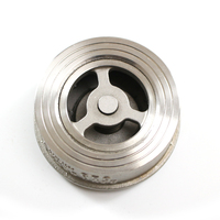 KXC SS304 CF8 Manuelles Wafer-Rückschlagventil mit Druckfeder und Sitzring, 18 Monate Garantie