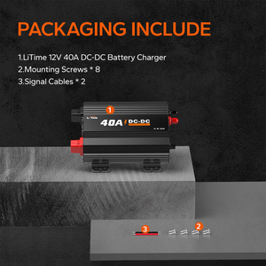 Chargeur de batterie DC-DC 12V 40A 680W à charge rapide et sûre avec protection contre les basses tensions – Vente en gros - Product Image 5