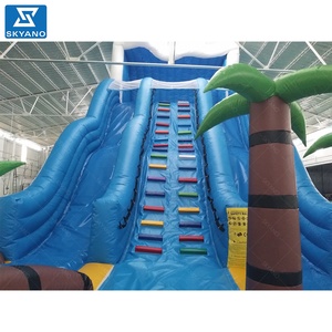 Grande glissière gonflable commerciale de château plein d'entrain de glissière de rebond de glissière d'eau pour la <span class=keywords><strong>piscine</strong></span> - Product Image 3