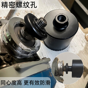 Black Multi-Tooth Hole Saw M10 Carbide Tipped For Angle Grinder Glass Marble Ceramic Tile Drilling - Product Image 1