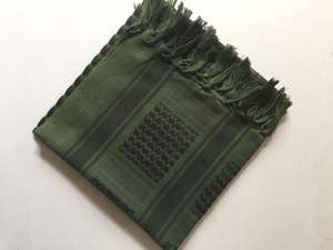 Venta al por mayor 2026: Pañuelo <span class=keywords><strong>Shemagh</strong></span> clásico para hombre, 110 cm cuadrado, de algodón tejido con flecos, táctico árabe. - Product Image 2