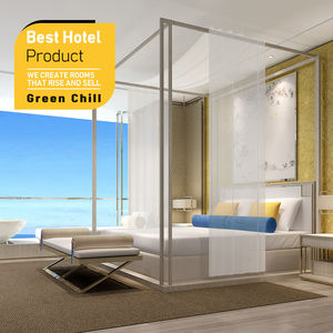 Meubles d'hôtel 5 étoiles au design moderne personnalisé pour salon, chambres et motels - Packs et ensembles de meubles de chambre d'hôtel boutique - Product Image 1