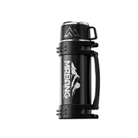 Termo de Acero Inoxidable de Boca Ancha con Aislamiento al Vacío de Gran Capacidad (2000 ml), Portátil, con Asa, a Prueba de Fugas, Libre de BPA, con Logotipo Personalizado