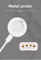 Station de charge magnétique 4 broches USB 5V/2A avec synchronisation des données, câble TPE 1m pour montre connectée Huawei Watch 1, chargeur de remplacement OEM ODM