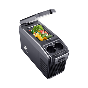 Nevera portátil para coche Coolride 18L con reposabrazos central, compresor para refrigeración, gran capacidad para vehículos comerciales - Product Image 2