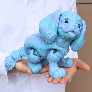 Jouet anti-stress articulé en forme de chien imprimé en 3D, créatures imprimées en 3D, décoration pour la maison et le bureau, articles bon marché - Product Image 5