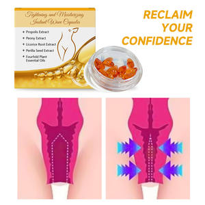 Cápsulas de gel de ajuste íntimo natural para la sequedad de la <span class=keywords><strong>vagina</strong></span>, cápsulas de clímax lubricante Yoni para mujeres sexuales - Product Image 3