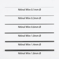 Fil à mémoire de forme en Nitinol, 1m x 1mm, activation 40°C/104°F