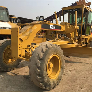 Niveleuse à roues d'occasion CAT 120H haute efficacité pour travaux de terrassement - Product Image 1