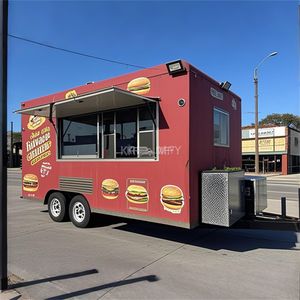 2025 Stainless Steel Trailer <b>For</b> <b>Sale</b> In USA Mobile <b>Coffee</b> Equipped Food <b>Truck</b> With DOT CE - Product Image 5