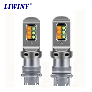 Liwiny 7443 7440 3156 3157 xe lái xe ánh sáng 1156 1157 P21W T20 LED phanh bóng đèn màu trắng màu vàng hổ phách đèn tín hiệu lần lượt - Product Image 1