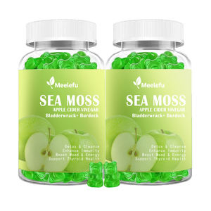 Gomas de musgo marino listas para enviar para mejorar el <span class=keywords><strong>sistema</strong></span> inmunológico, suplementos veganos para el cuidado de la salud, 60 recuentos que proporcionan energía, caramelos vitamínicos - Product Image 1