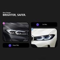 Phare de voiture LED style Ikon, double couleur DRL, Plug and Play, pour BMW Série 3 G20 G28 2023 2026