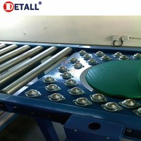 Ligne de production de convoyeurs à rouleaux pour l'assemblage de voitures et la manutention de différents types de marchandises