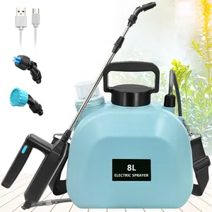 Rechargeable 8L Lawn Sprayer Cordless Battery Electric Garden Plastic Water Pump Sprayer