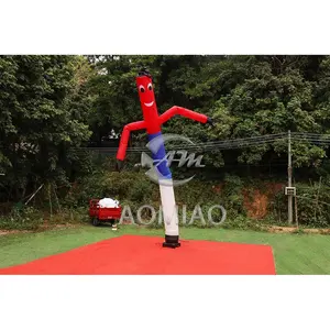Giant 6mH Colorful Sky Air Dancer Inflatable Air Tube Waving Man with Blower