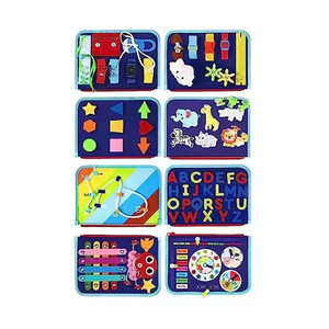 Tavola Sensoriale in Feltro 2026 di Tendenza per Bambini: Giocattoli Montessori di Apprendimento Sensoriale con Attività Educative - Product Image 6