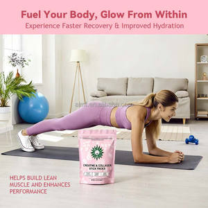 Suplemento Dietético para Mejorar la Fuerza Muscular, Apoyo a la Recuperación Post-Entrenamiento, Salud de la Piel y las Articulaciones, Paquetes de Creatina y Colágeno en Barra - Product Image 2