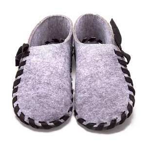 Classic Comfy House Shoes Indoor Outdoor <strong>Wool</strong> Felt <strong>Slippers</strong> for <strong>Women</strong> Winter Shoes - Product Image 2
