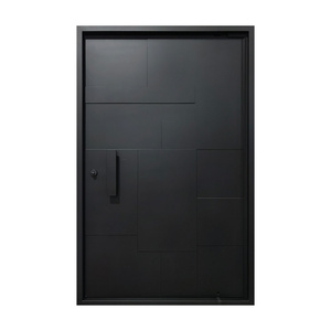 <span class=keywords><strong>Porte</strong></span> <span class=keywords><strong>d</strong></span>'<span class=keywords><strong>entrée</strong></span> pivotante moderne de haute qualité avec design unique <span class=keywords><strong>en</strong></span> <span class=keywords><strong>fer</strong></span> <span class=keywords><strong>forgé</strong></span> pour villas - Product Image 3
