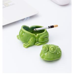 Créatif <span class=keywords><strong>Cendrier</strong></span> en céramique en forme de <span class=keywords><strong>grenouille</strong></span>, objet d'art artisanal pour la maison et le bureau, petit animal de compagnie pour le thé - Product Image 6