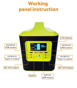 Centrale solaire rechargeable 1200W 25.6V 50Ah LiFePO4 Smart APP avec support GaN Tech >6000 Cycles - Product Image 5