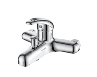 Offre Spéciale robinet de douche mural de salle de bains, Style céramique CHR OEM, plaque de Surface en plomb en laiton, poignée chromée solide, caractéristique matériau