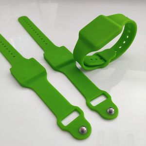 Многоразовый <span class=keywords><strong>UHF</strong></span> <span class=keywords><strong>RFID</strong></span> силиконовый браслет с частотой 860-960 МГц, большой дальностью действия, возможностью нанесения логотипа и печати QR-кода - Product Image 3