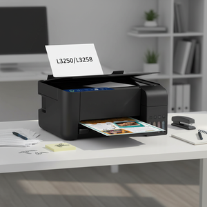 <span class=keywords><strong>Stampante</strong></span> <span class=keywords><strong>Multifunzione</strong></span> a Getto d'Inchiostro Integrata ECOTANK a 4 Colori A4 con Wi-Fi L3158/L3258 3158 3150 per Stampanti E-pson EP - Product Image 1