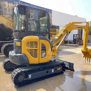 Excavadora Komatsu PC35 3,5 toneladas hidráulica Japón sobre orugas Pc35 Pc55 Mini excavadora Komatsu en Shanghai - Product Image 1