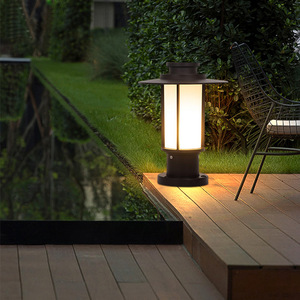 Lampadaire LED étanche 300 mm pour extérieur, cour, jardin, villa, clôture, poteau paysager - Product Image 2