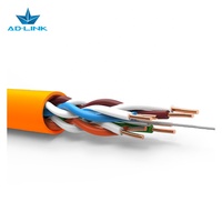 Câble Ethernet Cat5e UTP d'usine, 8 conducteurs, 4 paires, 24AWG, 0,5 mm, conducteur CCA, gaine PVC, neuf, 1000 pi/305 m