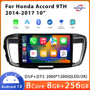 Baidayu 10-inch Android IPS GPS Stereo Bảng điều khiển Wifi/BT cảm ứng DSP gương liên kết Carplay chức năng cho Honda Accord 9 2014 2017 - Product Image 2