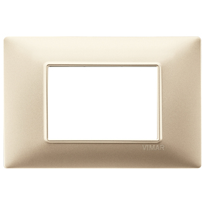 Vimar Matte Champagne Wall <b>Switch</b> Plate 17x8 Inches - Product Image 1