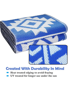 Tapis d'extérieur pliant imperméable <span class=keywords><strong>anti</strong></span>-<span class=keywords><strong>sable</strong></span> en plastique pp, tapis <span class=keywords><strong>de</strong></span> patio, vente en gros - Product Image 6