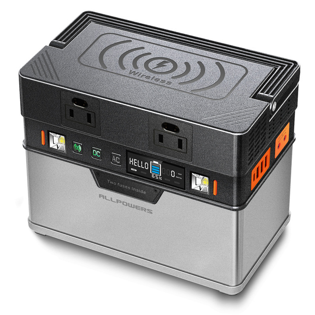 Portable Power Station 300W, 288Wh Portable Power Source, 110V/78000mAh Backup Battery Power Supply with Pure Sine Wave
